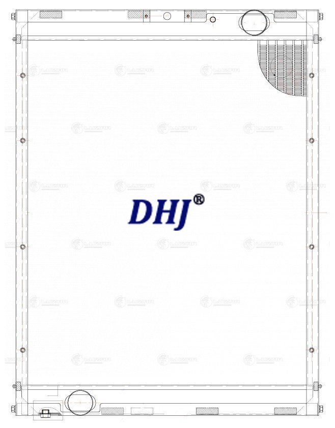 4326А-1301010(LRc0766),KAMAZ3-43118 KAMAZ3-740.705-300 TRUCK RADIATOR